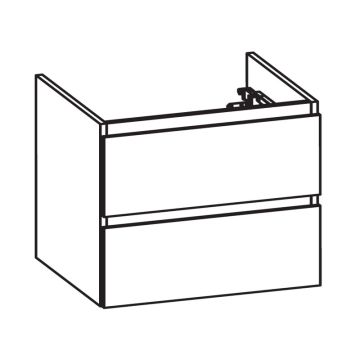 Pelipal PCON Waschtischunterschrank 85 cm