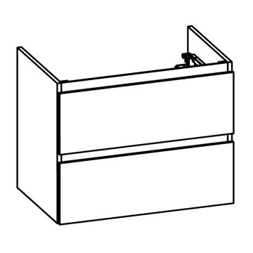 Pelipal PCON Waschtischunterschrank 78 cm
