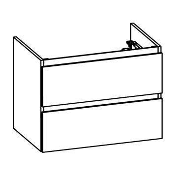 Pelipal PCON Waschtischunterschrank 83 cm