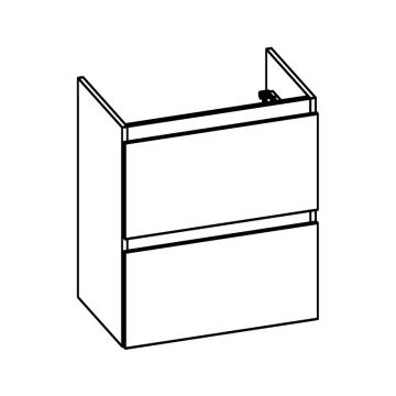 Pelipal PCON Waschtischunterschrank 40 cm