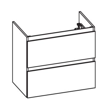 Pelipal PCON Waschtischunterschrank 60 cm