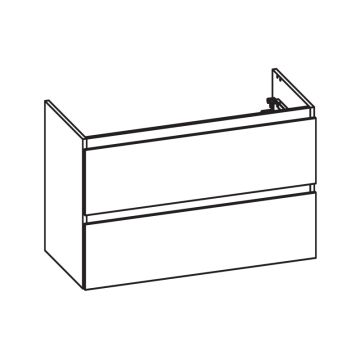 Pelipal PCON Waschtischunterschrank 95 cm