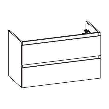 Pelipal PCON Waschtischunterschrank 115 cm