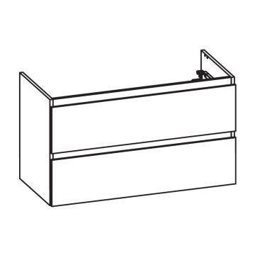 Pelipal PCON Waschtischunterschrank 115 cm