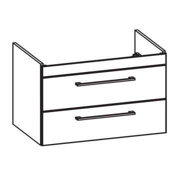 Pelipal PCON Waschtischunterschrank 100 cm