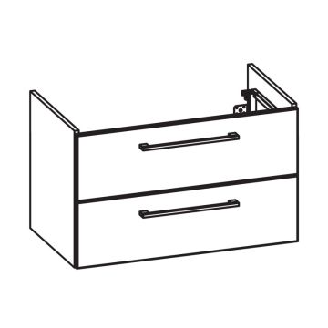 Pelipal PCON Waschtischunterschrank 80 cm