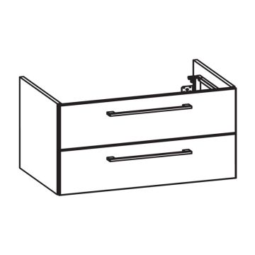 Pelipal PCON Waschtischunterschrank 95 cm