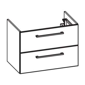 Pelipal PCON Waschtischunterschrank 65 cm