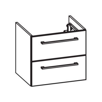 Pelipal PCON Waschtischunterschrank 53 cm