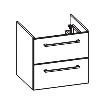 Pelipal PCON Waschtischunterschrank 55 cm