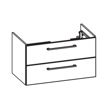 Pelipal PCON Waschtischunterschrank 85 cm