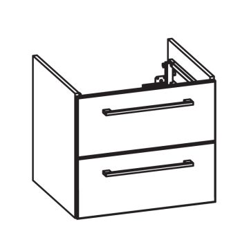 Pelipal PCON Waschtischunterschrank 55 cm