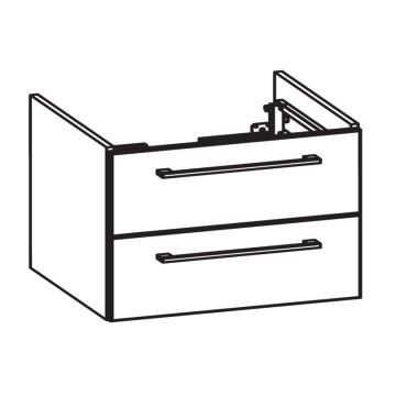 Pelipal PCON Waschtischunterschrank 85 cm