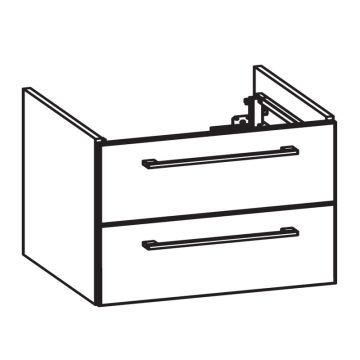 Pelipal PCON Waschtischunterschrank 85 cm