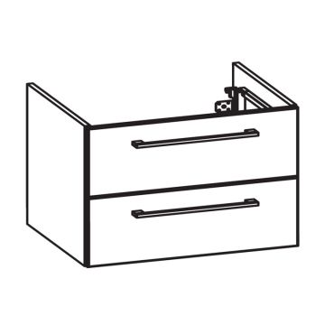 Pelipal PCON Waschtischunterschrank 85 cm