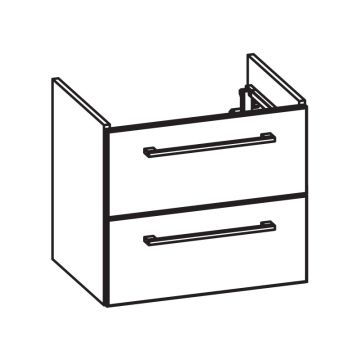 Pelipal PCON Waschtischunterschrank 55 cm