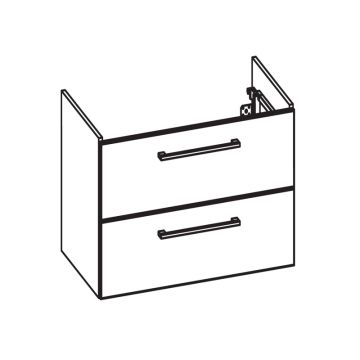 Pelipal PCON Waschtischunterschrank 55 cm