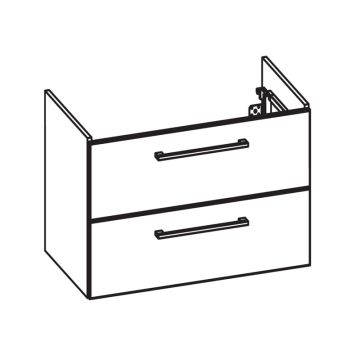 Pelipal PCON Waschtischunterschrank 70 cm