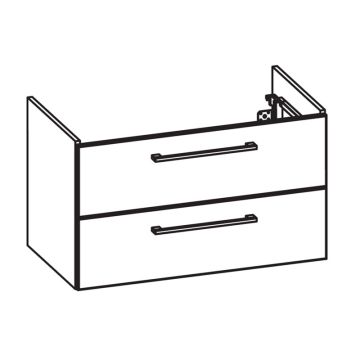 Pelipal PCON Waschtischunterschrank 85 cm