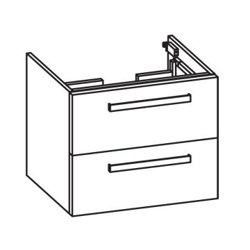 Pelipal PCON Waschtischunterschrank 58 cm