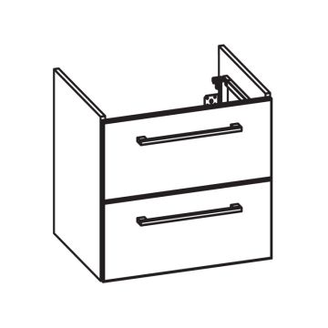 Pelipal PCON Waschtischunterschrank 53 cm