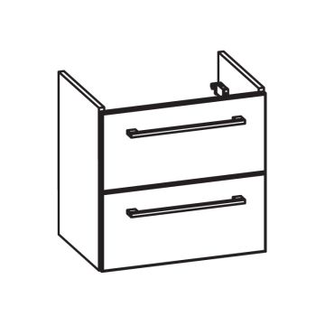 Pelipal PCON Waschtischunterschrank 50 cm