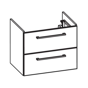 Pelipal PCON Waschtischunterschrank 60 cm