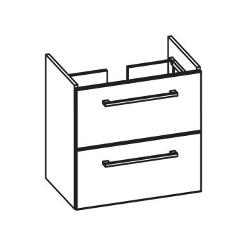 Pelipal PCON Waschtischunterschrank 40 cm