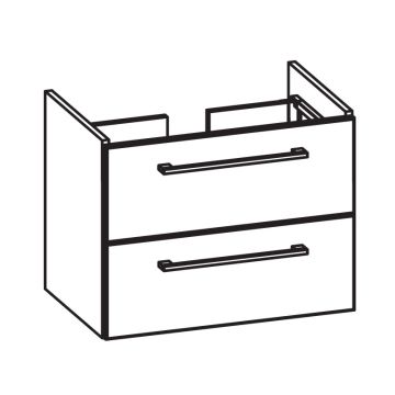 Pelipal PCON Waschtischunterschrank 60 cm