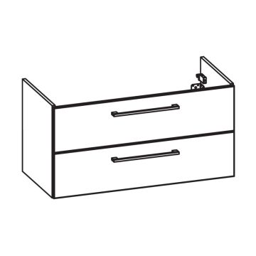 Pelipal PCON Waschtischunterschrank 96 cm