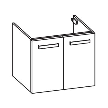 Pelipal PCON Waschtischunterschrank 58 cm