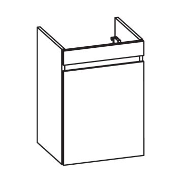 Pelipal PCON Waschtischunterschrank 44 cm