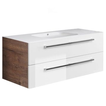 Pelipal PCON Waschtisch mit Unterschrank 122 cm