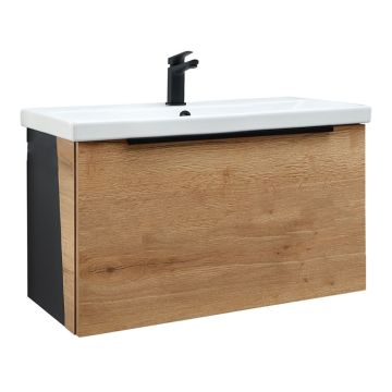 Pelipal Serie 7075 Waschtisch mit Unterschrank Set 3 - 80 cm