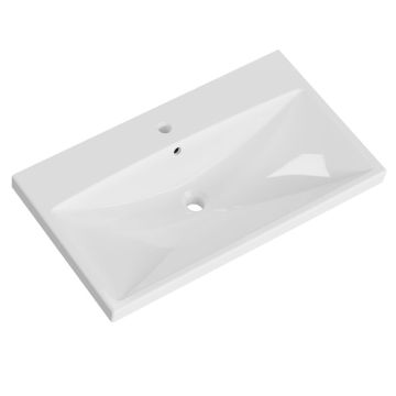 Pelipal Serie 7085 Möbelwaschtisch / Keramikwaschtisch - 80 cm