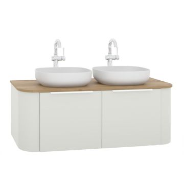 Pelipal Serie 7200 Waschtisch mit Unterschrank Set 137 cm