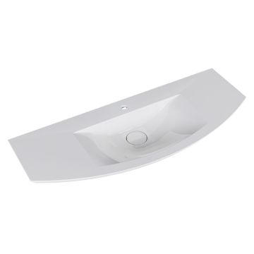 Pelipal Cassca Mineralmarmor-Waschtisch 129 cm