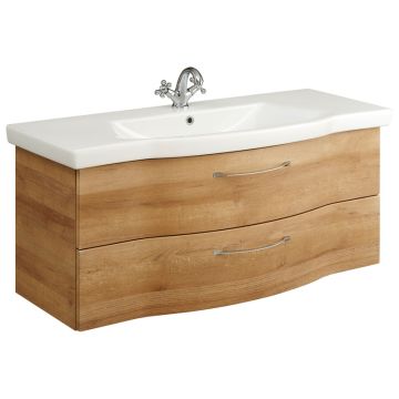 Pelipal Serie 6005 Waschtisch mit Unterschrank Set 122 cm