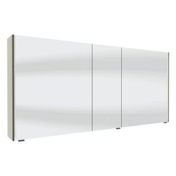 Pelipal Spiegelschränke Spiegelschrank - 153,2 cm, 3 Drehtüren, 6 Glaseinlegeböd