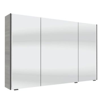 Pelipal Spiegelschränke Spiegelschrank - 113,2 cm, 3 Drehtüren, 6 Glaseinlegeböd