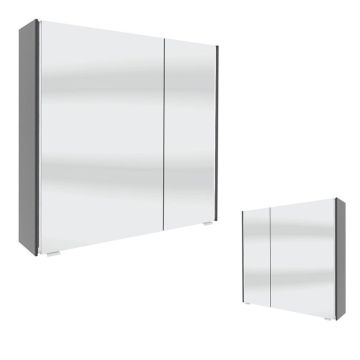 Pelipal Spiegelschränke Spiegelschrank - 73,2 cm, 2 Drehtüren, 4 Glaseinlegeböde