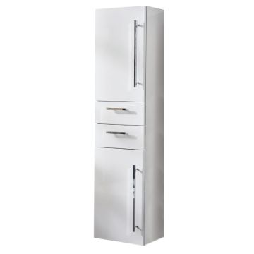 Puris Kera Plan Hochschrank 40 cm, 2 Türen, 2 Schubkästen