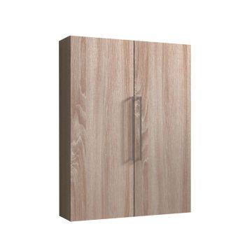 Puris Kera Plan Oberschrank - 60 cm, mit 2 Türen, 2 Glasfachböden