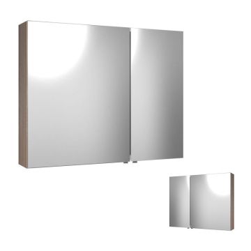 Puris Kera Plan Spiegelschrank - 80 cm