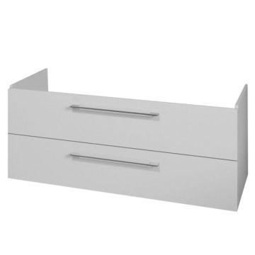 Puris Kera Plan Waschtischunterschrank 125 cm, für Laufen S1300 Doppel