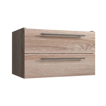 Puris Kera Plan Waschtischunterschrank - 90 cm, 2 Auszüge für LAUFEN Val 950