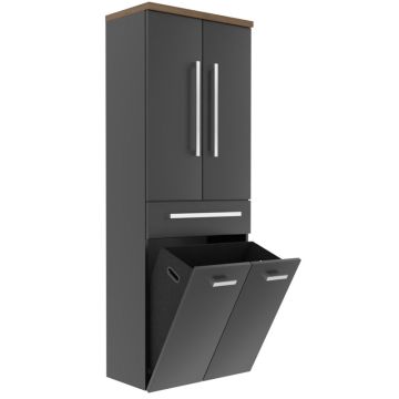 Puris Star Line Hochschrank 60 cm geöffnet