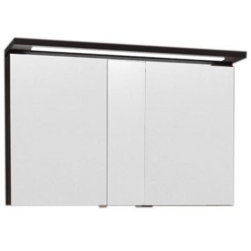 Puris Star Line Spiegeschrank 120 cm Gesimsboden
