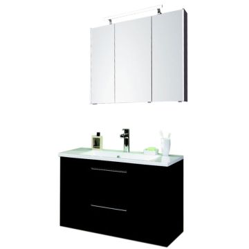 Puris Fresh Badmöbel Set 25 - 70 cm, Spiegelschrank Serie C