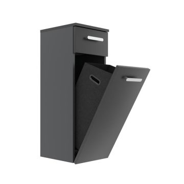 Puris Linea Highboard - 30 cm geöffnet